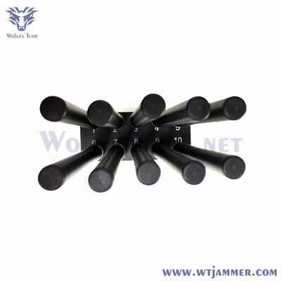 comprare 10 antenne portabile di segnale di interferenza con banda completa 2G / 3G / 4G / 5G WiFi GPS Blocker e batteria integrata fabbricazione online
