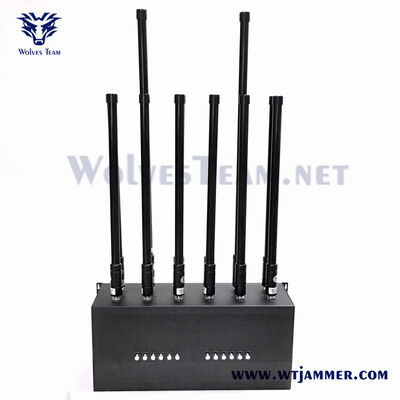 comprare 100W 12 Band Desktop Blocker cellulare GPS L1 L2 e tutte le bande da 2g a 5g fabbricazione online