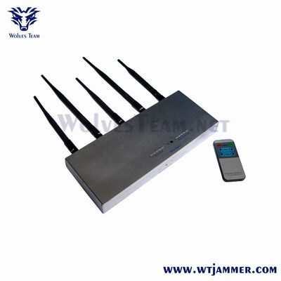 comprare Silver Style 5 antenne High Power Signal Jammer. Blocca segnali GSM, DCS, CDMA e 3G. fabbricazione online