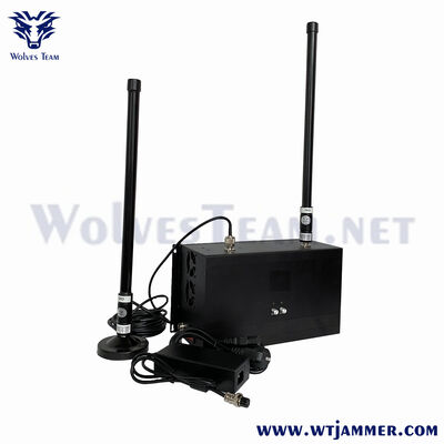 comprare 2 antenne interferente di segnale direzionale a lungo raggio potenza regolabile anti drone GPS blocker fabbricazione online