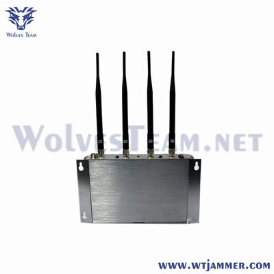 comprare 16 Antenne Potenza regolabile Blocchi di interferenza a banda completa 2G 3G 4G 5G Wi-Fi Segnali GPS e drone fabbricazione online