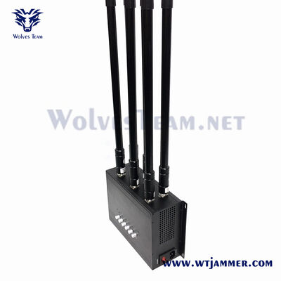 comprare 6 antenne interferitore di segnale direzionale a lungo raggio potenza regolabile bloccante GPS anti-drone fabbricazione online