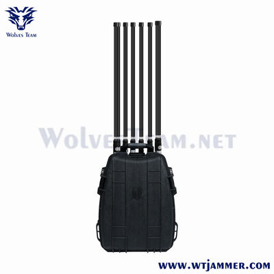 comprare Zaino tattico anti-drone Jammer con guscio rigido | Blocco del segnale GPS/2.4G/5.8G di livello militare fabbricazione online