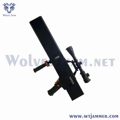comprare Next-Gen Integrated Anti-Drone Jammer - Tactical Handheld Signal Disruptor con portata a lungo raggio fabbricazione online