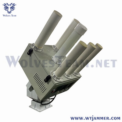 comprare 360° Pan-Tilt Anti-Drone Jammer - Sistema di difesa anti-drone per tutte le condizioni meteorologiche di livello industriale fabbricazione online