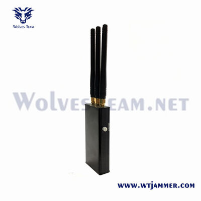 comprare Bloccante di segnale di telefono cellulare a 3 canali portatile 2G/3G/4G fabbricazione online