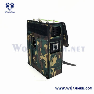comprare 5 canali Backpack RF Signal Blocker per GPS & WIFI & Anti-Drone & Anti-IED Scudo fabbricazione online
