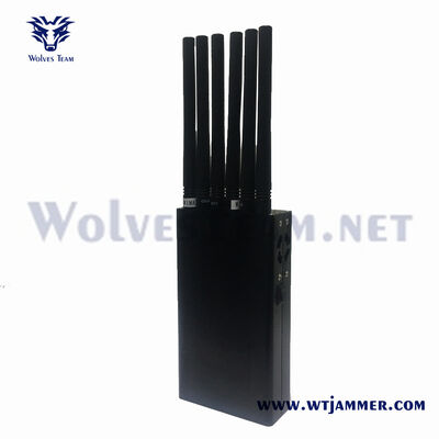 comprare Jammer portatile full-band 2G/3G/4G/5G a 6 canali 12W fabbricazione online