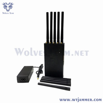 comprare Bloccante portatile ad alta potenza 2G/3G/4G/5G/WiFi da 10 canali da 20 W fabbricazione online