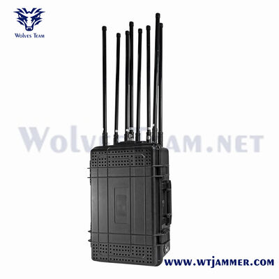 comprare Dispositivo di blocco RF GSM per segnali di telefono cellulare portatile a 8 bande fabbricazione online