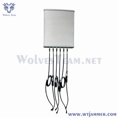 comprare 6 canali 300W High Power Signal Jammer 300m Range 4G 5G Cell Phone Reception Blocker fabbricazione online