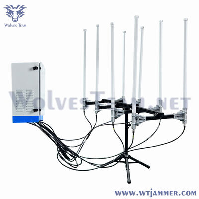 comprare Bloccante impermeabile per tutte le stagioni a 12 canali a piena frequenza da 1200 W con antenna omnidirezionale fabbricazione online