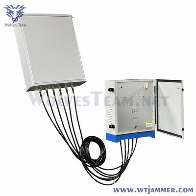 comprare Emittente di disturbo GSM 3G 4G 5G WiFi a banda piena ad alta potenza da 6 bande 240W fabbricazione online