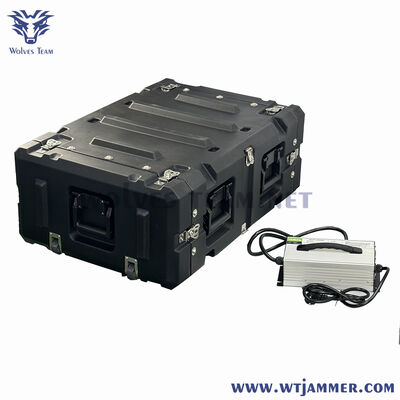 comprare 8 canali GSM WiFi 400W ad alta potenza, impermeabile, jammer del segnale montato sul veicolo per l'isolamento sicuro delle comunicazioni fabbricazione online