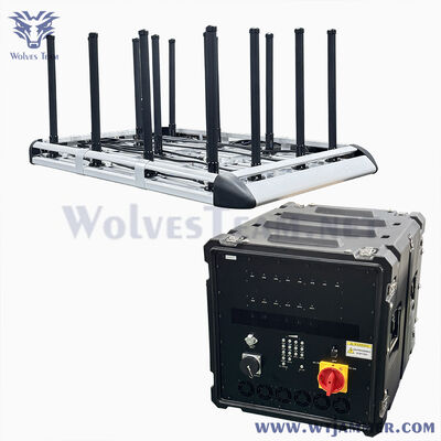 comprare Protezione di sicurezza del veicolo VVIP dell'emittente di disturbo del segnale del telefono cellulare ad ampia gamma 20-6000 MHz fabbricazione online