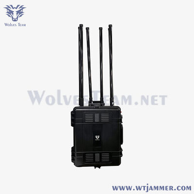comprare 12 canali 90W Bloccante di segnale RF multibanda portatile per la protezione GSM/3G/4G/WiFi/GPS fabbricazione online