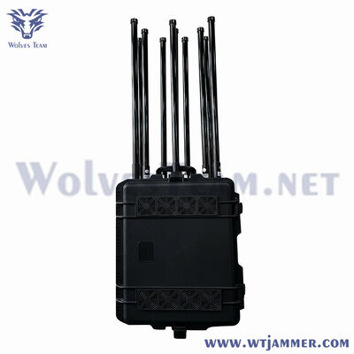 comprare 10 bande 1000W Trolley High Power Signal Jammer fabbricazione online