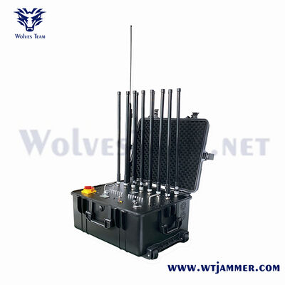 comprare 400W 8 Band Trolley Signal Jammer, design compatto per una facile implementazione fabbricazione online