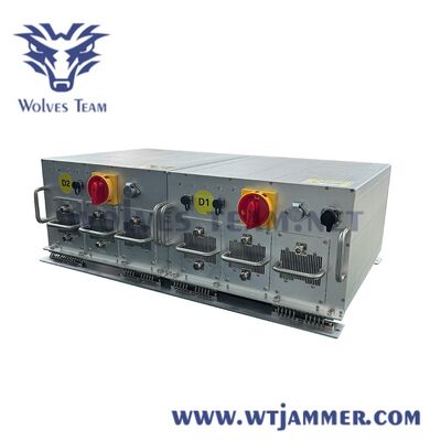 comprare Jammer RF da esterno da 600 W Wolves Team 10 antenne per progetti di sicurezza carceraria e di frontiera fabbricazione online