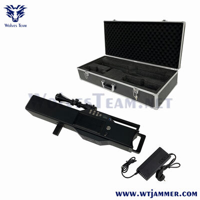 comprare Lightweight Handheld 30W Drone Signal Jammer - 3 bande UAV Blocker per una rapida distribuzione fabbricazione online