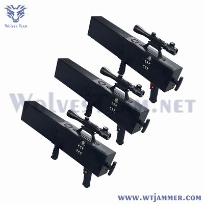 comprare Dispositivo di interferenza anti-drone portatile da 8 bande da 50 W per la sicurezza degli eventi pubblici fabbricazione online