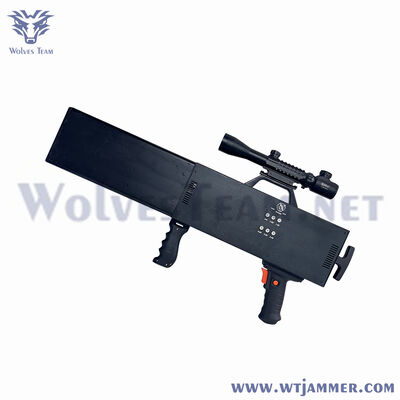 comprare Blocco del segnale UAV portatile tattico a 8 bande da 60 W per la difesa del perimetro esterno fabbricazione online
