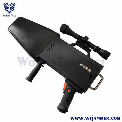 comprare 8 bande 40W handheld anti-UAV jammer, copertura 900m (tipo direzionale portatile) fabbricazione online