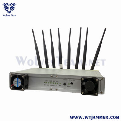 comprare 8 bande 40W High Power Signal Blocker, copertura 20-40m Anti-Tracking & Privacy Protection fabbricazione online
