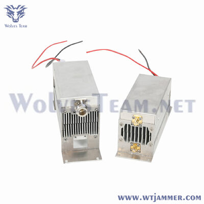comprare Amplificatore di potenza RF ad alta potenza a canale singolo con raffreddamento a ventola, frequenza personalizzata per il gruppo jammer GPS WiFi del cellulare fabbricazione online
