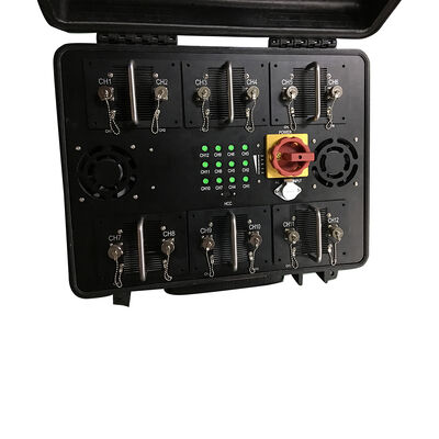 comprare 1000W AC110-240V 12 Bands Vehicle Jammer With Removable module fabbricazione online