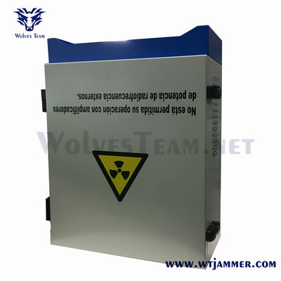 comprare 250W 500-2000M Jammer di Segnale Cellulare RF a 5 Bande Impermeabile da Esterno Per Prigione fabbricazione online