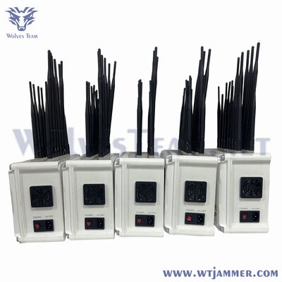 Acquistare Jammer di segnale per cellulari 4G 5G WiFi con 16 antenne per sale conferenze private fabbricazione online