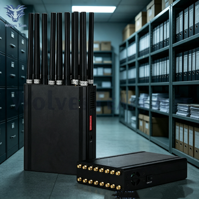 Acquistare Disturbatore di segnale portatile wireless che supporta 3G, 4G, 5G, WiFi, Bluetooth e interferenza del segnale del telefono cellulare fabbricazione online
