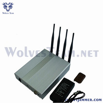 Acquistare 50 metri 4 antenne Jammer per cellulari selezionabile GSM CDMA DCS Blocker di segnale 5G per installazione fissa interna in sale riunioni importanti e riservate fabbricazione online