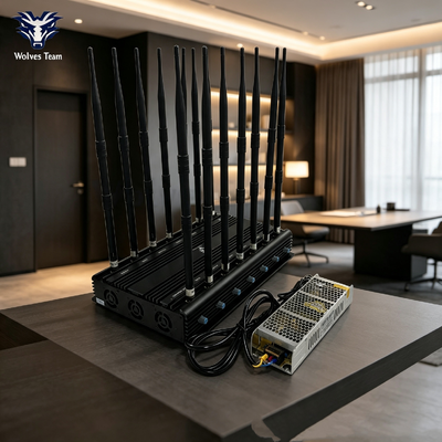 Acquistare Bloccante Segnale Wireless Full Band con 16 Antenne Regolabili per Club Privati e Locali Esclusivi fabbricazione online