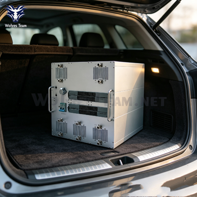 Acquistare Disturbatore anti-drone da 10 canali da 500W per veicoli per lunghe distanze fabbricazione online
