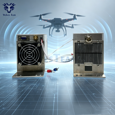 Acquistare Modulo amplificatore di potenza RF da 20W per jammer anti-drone, antenna omnidirezionale a copertura totale a 360 gradi per integrazione personalizzata di sistemi di difesa contro UAV fabbricazione online