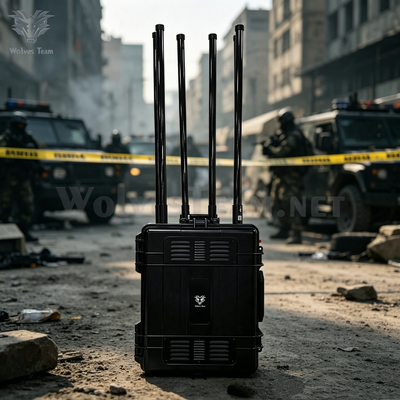 Acquistare Disturbatore di segnale portatile che fornisce interruzione del segnale con controllo remoto per la sicurezza negli impianti temporanei di smantellamento di bombe e di EOD fabbricazione online