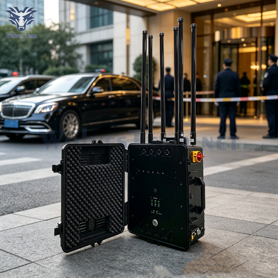 Acquistare 500M Distributore di segnale wireless ad alta potenza per forze armate con telecomando per protezione ravvicinata VIP e scorta di convogli fabbricazione online