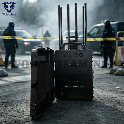 Acquistare Emittente di disturbo tattica di segnale ad alta potenza telecomandata da 500 M per siti temporanei di smaltimento di bombe EOD fabbricazione online