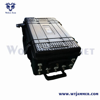 Acquistare Trolley tipo anti-esplosione anti-drone Signal Jammer dotato di ruote integrate e batteria integrata per una rapida e comoda distribuzione fabbricazione online