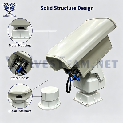 Acquistare Sistema direzionale anti-drone PTZ da 600W a 6 canali con disturbatore GPS L1 2.4G 5.8G fabbricazione online