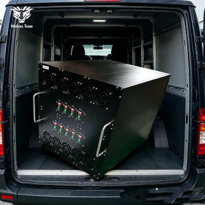 Acquistare DDS Bloccatore di segnali VIP Convoglio ad alta potenza montato sul tetto 2000m Protezione anti-drone e anti-tracciamento fabbricazione online