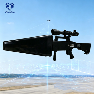 Acquistare Telescopio laser IR a forma di pistola per dispositivo jammer per drone IP55 da esterno fabbricazione online