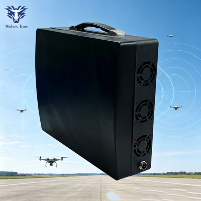 Acquistare Suppressore di segnale idraulico esterno portatile a 4 bande Frequenza personalizzabile GSM WiFi 2.4G GPS Anti-Drone Jammer fabbricazione online