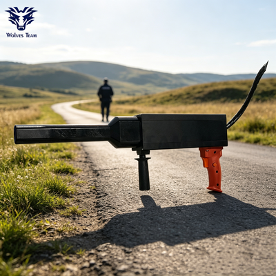 Acquistare Fino a 1000M IP55 Segnale UAV all'aperto a lungo raggio Jammer Tipo pistola anti-drone soppressore fabbricazione online