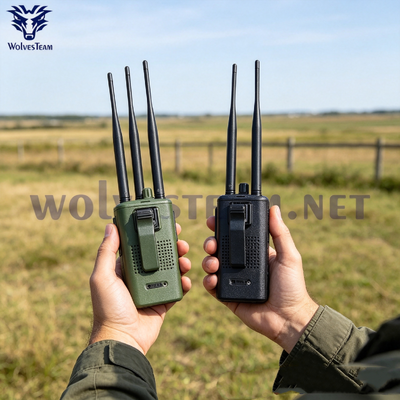 Acquistare Detettore di droni portatile Batteria integrata Omni Antenna Alarme automatiche Frequenze personalizzate fabbricazione online