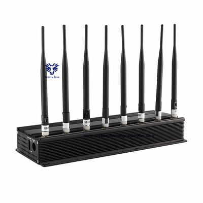 Emittente di disturbo telecomandata multi- del segnale del telefono cellulare di WiFi 3G 4G 5g GSM dell'antenna omnidirezionale della banda che incontra la stanza di /Exam