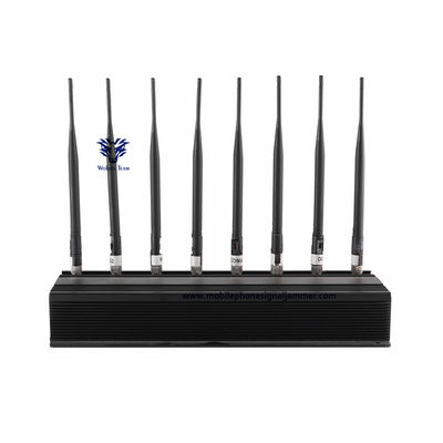 Emittente di disturbo telecomandata multi- del segnale del telefono cellulare di WiFi 3G 4G 5g GSM dell'antenna omnidirezionale della banda che incontra la stanza di /Exam