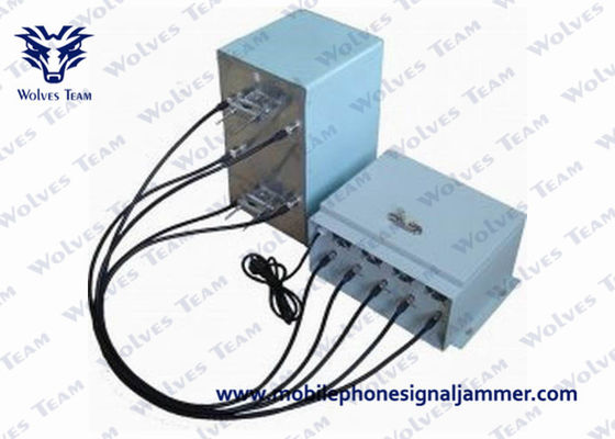Prison Jammer Uscita RF con sistema di controllo wireless Emittente di disturbo del segnale del telefono cellulare
